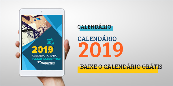 Calendário de e-mail marketing 2019 Calendário de e-mail marketing 2019