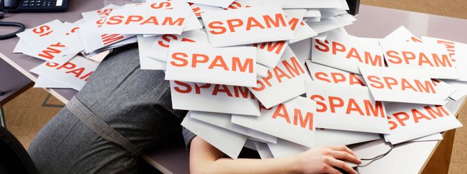 risco de spam por email marketing