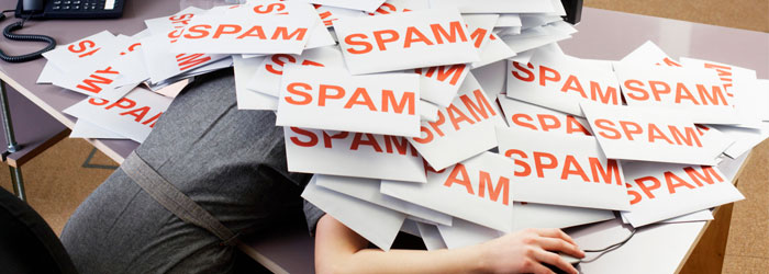 risco de spam por email marketing