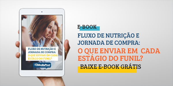 E-book Fluxo de Nutrição e Jornada de Compra: o que enviar em cada estágio do funil E-book Fluxo de Nutrição e Jornada de Compra: o que enviar em cada estágio do funil