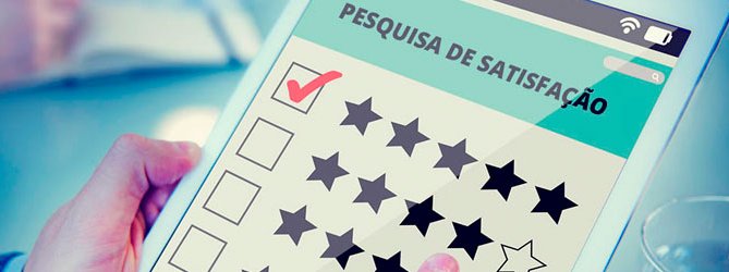 pesquisa de satisfacao com o cliente