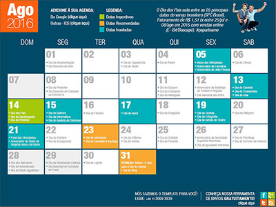 Matenha seu calendário em dia