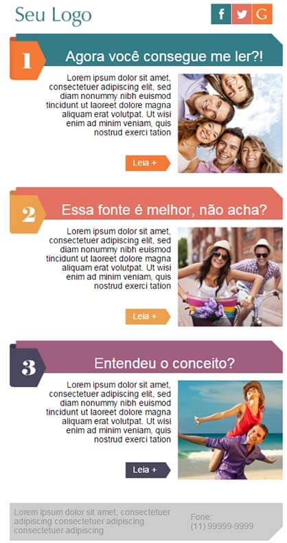 modelo news fonte 12