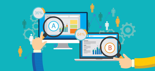 Invista nos testes AB