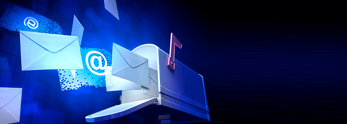 caixa de email